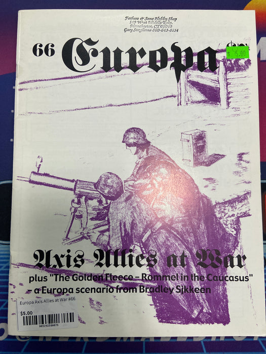 Europa Axis Allies at War #66