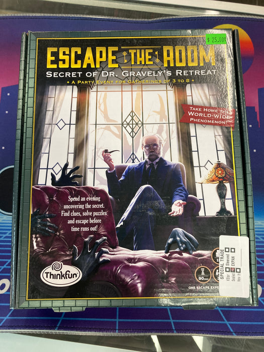 Escape The Room Secret of Dr. Gravely's Retreat (Sealed)