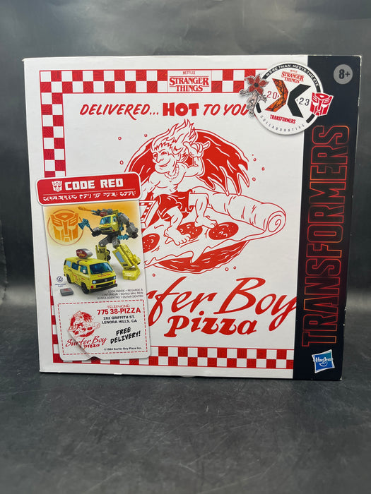 Transformers Stranger Things X CODE RED Target Figure Hasbro