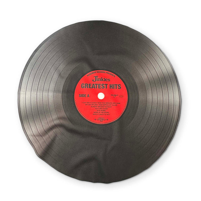 Jinkies-🎶 A VINYL RECORD YOU CAN CLEAN YOUR GLASSES WITH