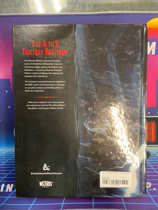 D&D 5E Dungeon Monster's Manual ©2014