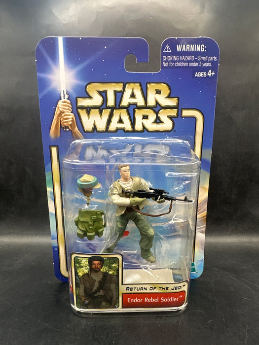 Star Wars 2002 Return of the Jedi Endor Rebel Soldier