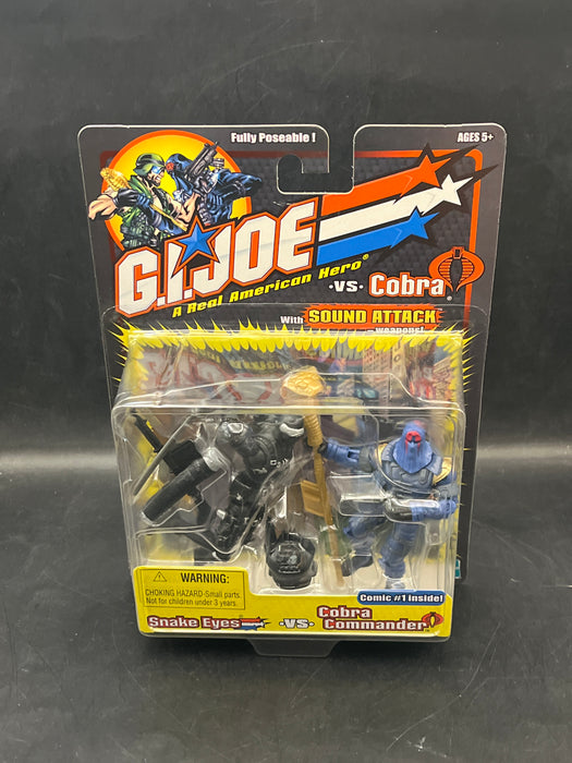 GI Joe Vs Cobra - Snake Eyes Vs Cobra Commander