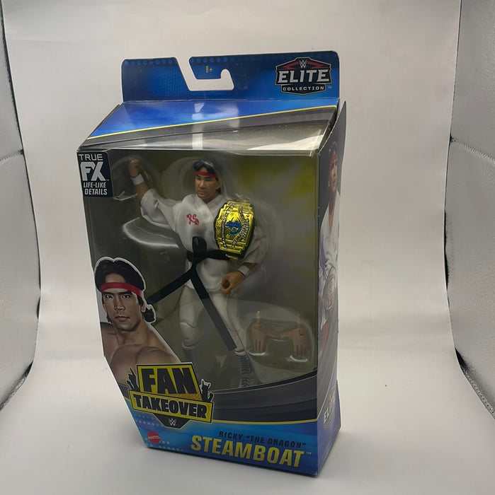 WWE Ricky “The Dragon” Steamboat Fan Takeover Elite Collection Action Figure