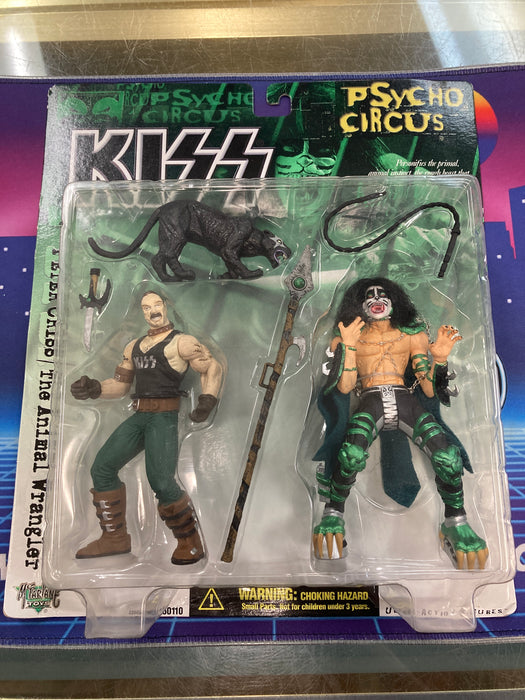 McFarlane KISS Circus Peter Criss & The Animal Wrangler
