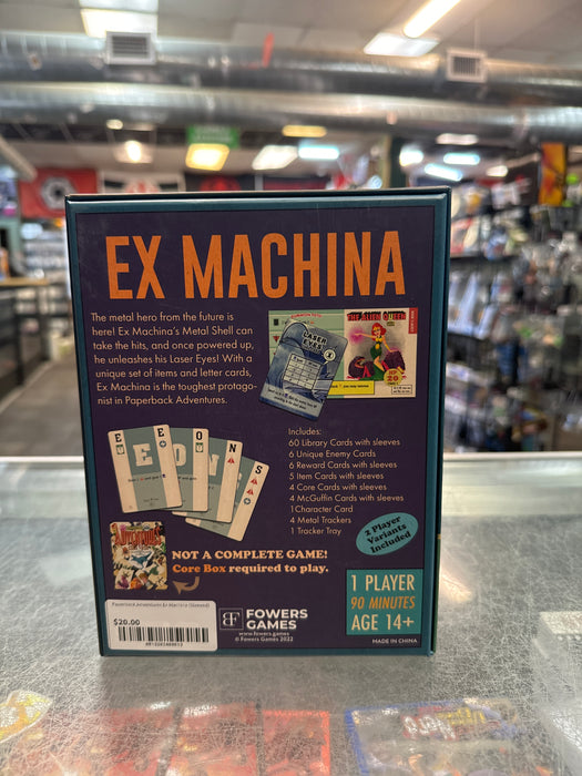 Paperback Adventures Ex Machina (Sleeved)