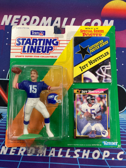 Starting Lineup 1992 Football Jeff Hostetler
