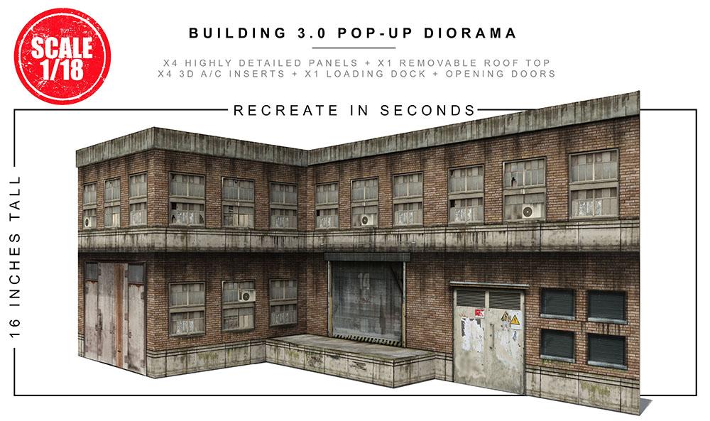 Building 3.0 Pop-Up Diorama 1:18 Scale