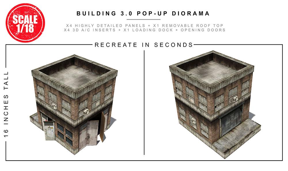 Building 3.0 Pop-Up Diorama 1:18 Scale