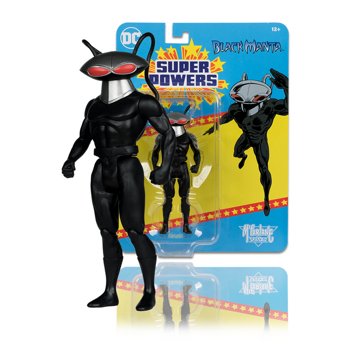 Black Manta Black Suit - DC Super Powers Wave 8 (4-Inch Scale Action Figures)