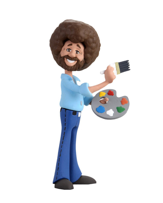 Bob Ross 6? Scale Action Figure – Toony Classics Bob Ross