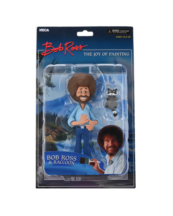 Bob Ross with Raccoon - Toony Classics