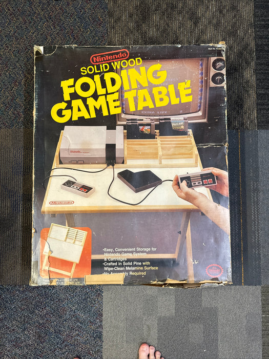 Nintendo Solid Wood Folding Table