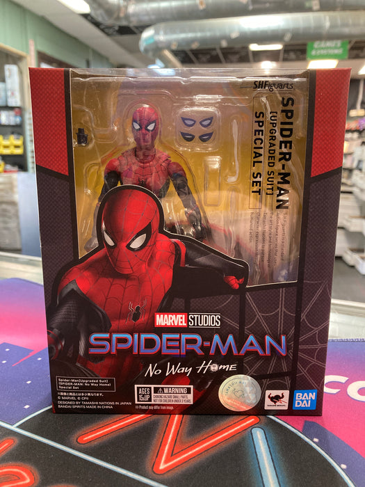 Spider-Man: No Way Home Spider-Man Upgraded Suit S.H.Figuarts Action Figure