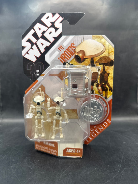 Star Wars 30th Anniversary Saga Legends Pit Droids