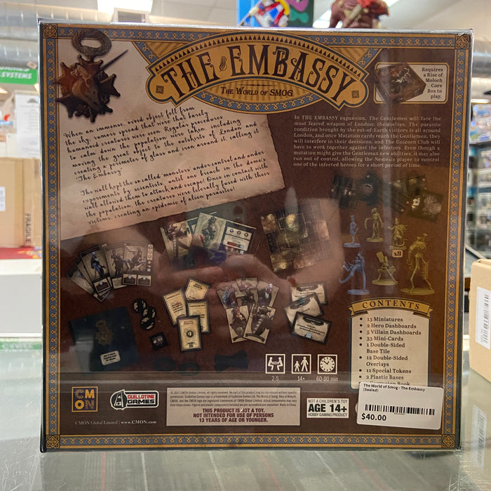 World of Smog Rise of Moloch The Embassy (Sealed)