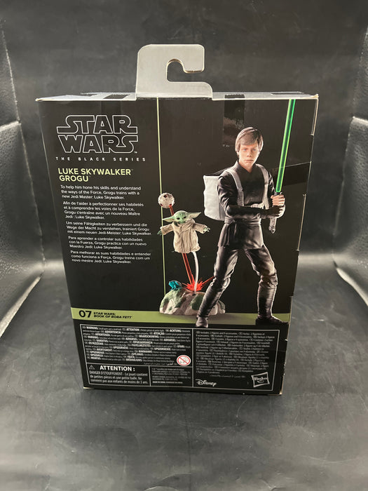 Star Wars The Black Series Luke Skywalker and Grogu Action Figure Set