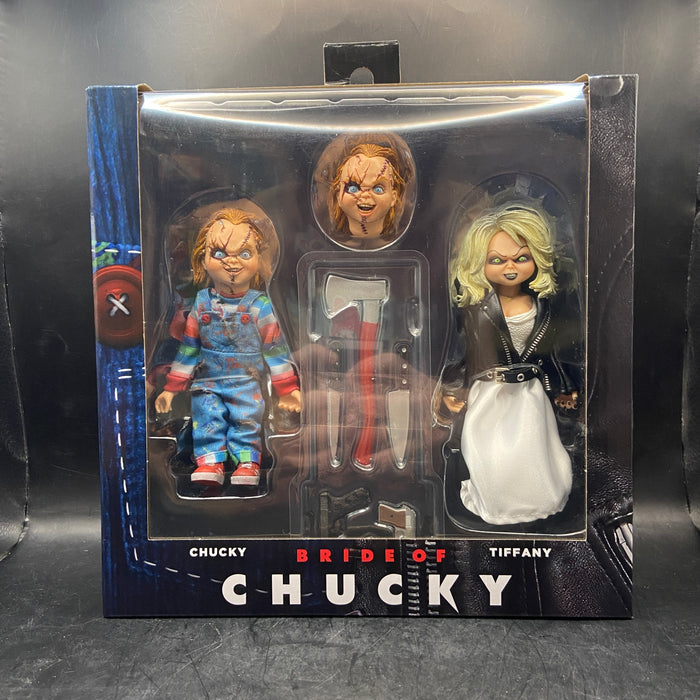 Bride of Chucky - 8" Scale Clothed Figure - Chucky & Tiffany 2-Pack