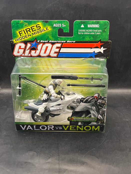 GI Joe: Valor vs. Venom Storm Shadow w/ Ninja Lightning Cycle