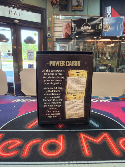 Savage Worlds Power Cards