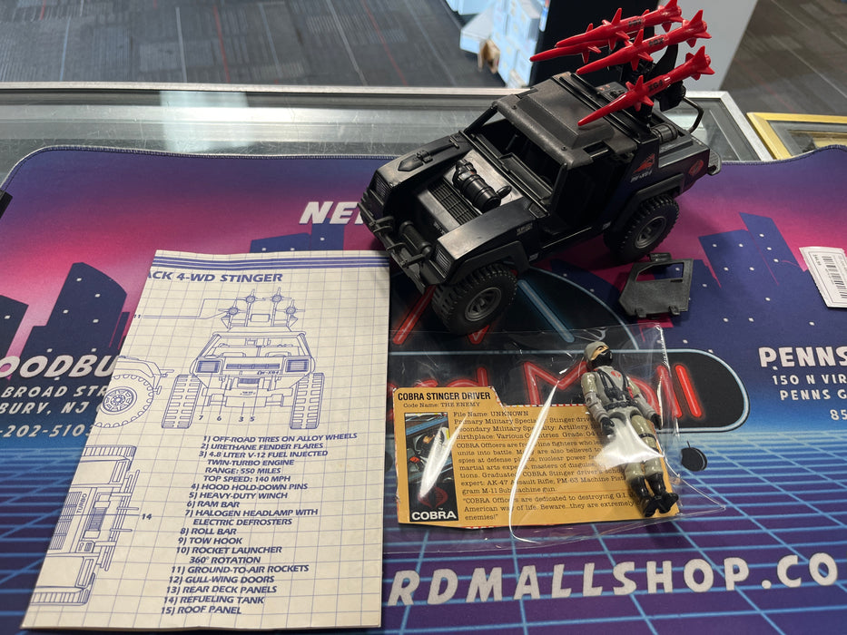 GI Joe ARAH Cobra Stinger