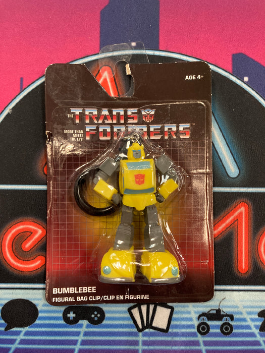 Transformers Bumblebee (2021) Monogram Figural Bag Clip 3-Inch Figure Keychain