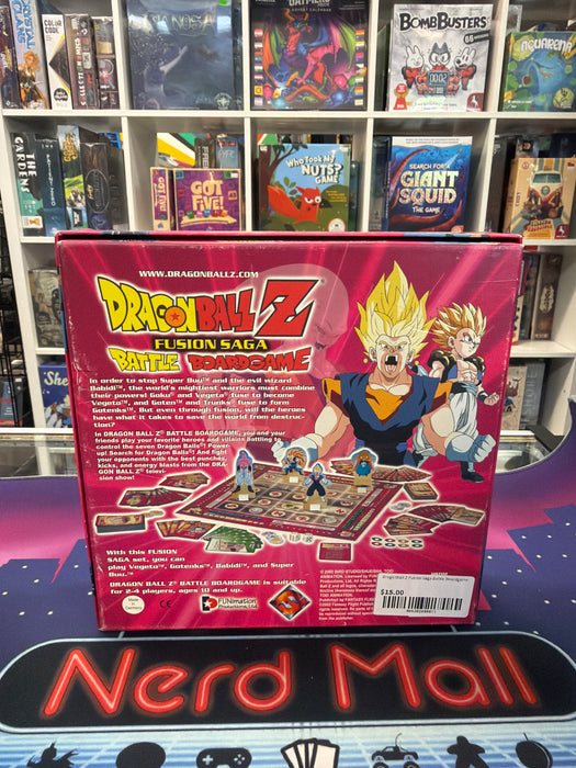 Dragonball Z Fusion Saga Battle Boardgame