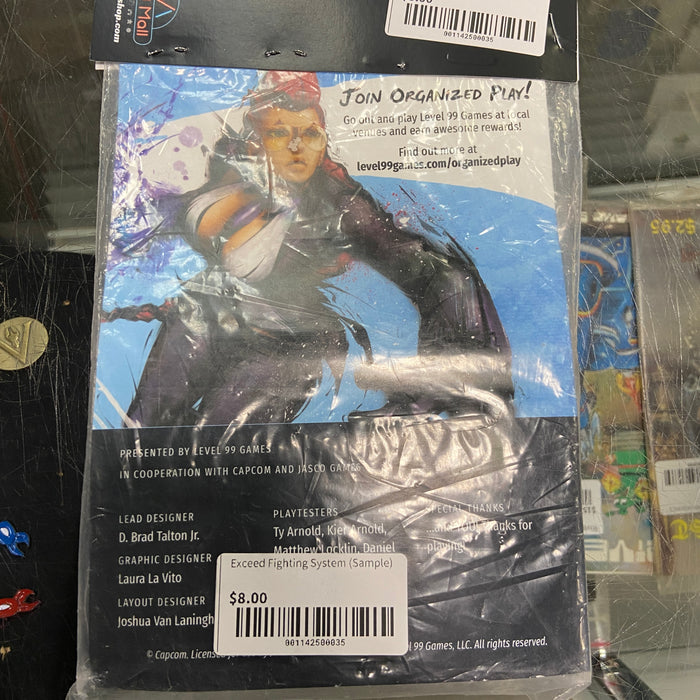 Exceed Fighting game Sample Set