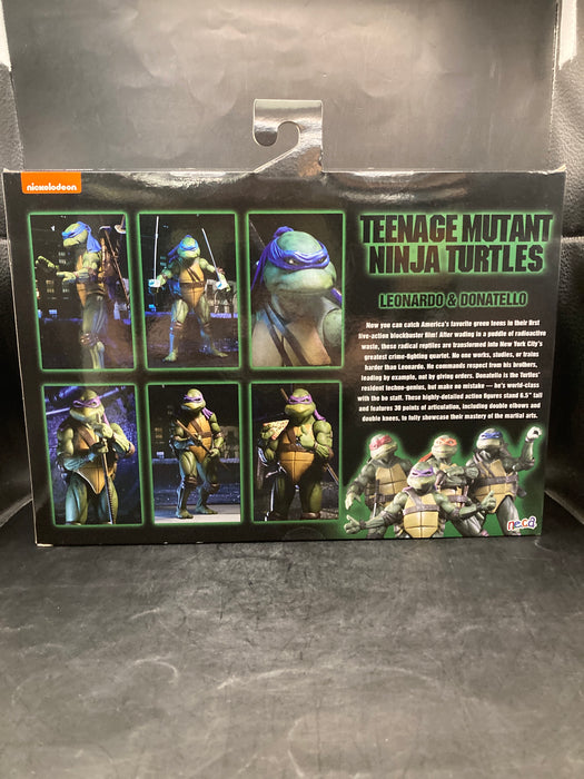 NECA TMNT Movie Leonardo and Donatello