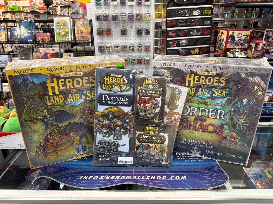 Heroes of Land, Air & Sea - BUNDLE (Sealed)