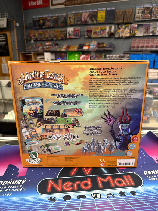 Adventure Tactics Domianne's Tower (1 Board Damaged)