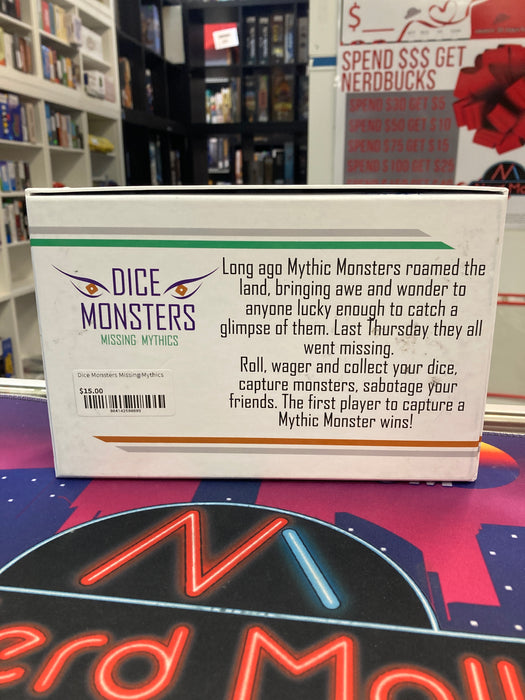 Dice Monsters Missing Mythcs
