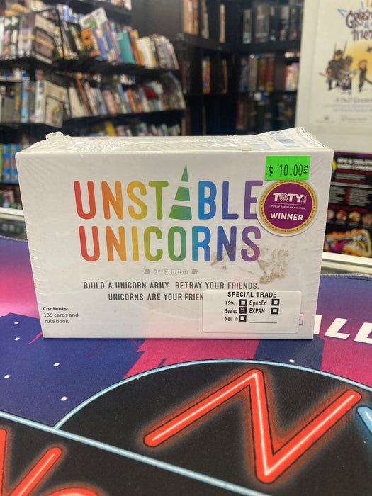 Unstable Unicorns (New Sealed)