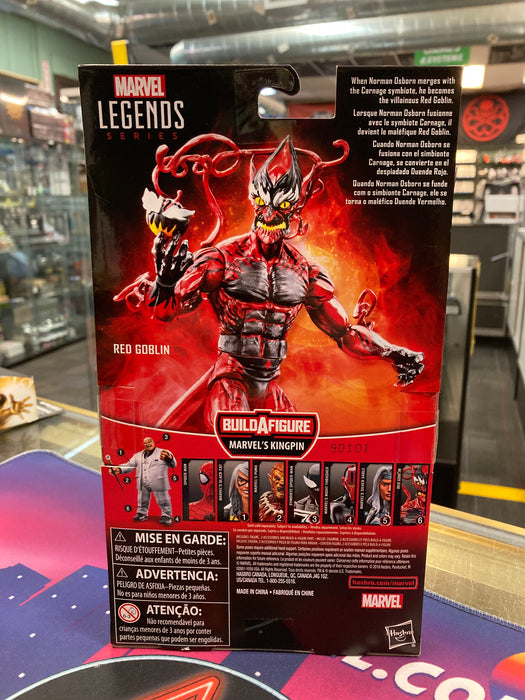 Marvel Legends Red Goblin (BAF Kingpin)