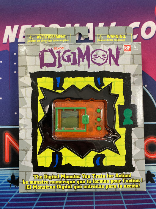 Bandai Digimon Translucent Orange Digivice (GameStop)