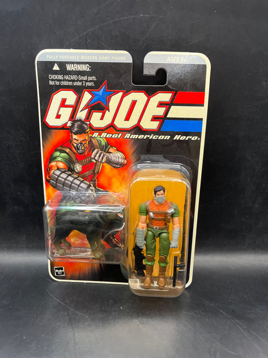 GI Joe ARAH 2005 Sgt. Mutt K-9 Officer & Attack Dog