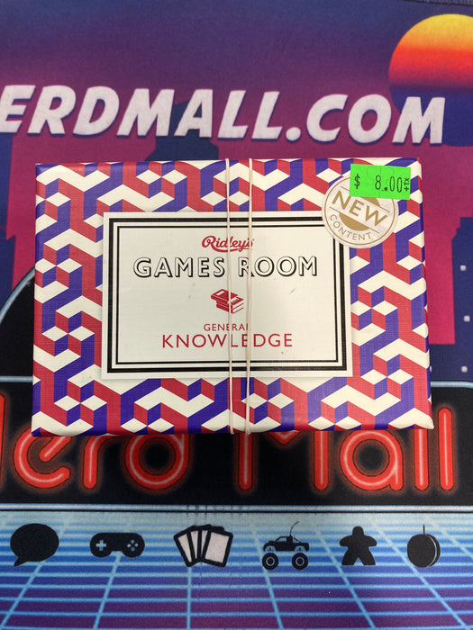Ridley's Game Room - General Knowledge