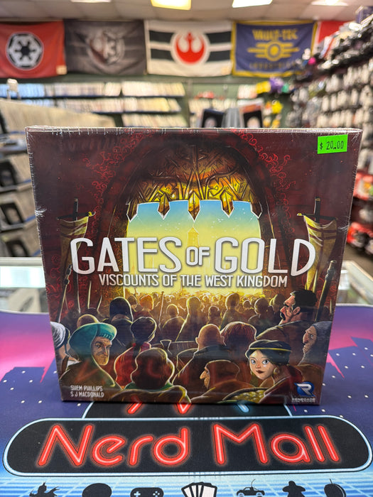 Viscount of the West Kingdom Gates of Gold (Sealed)