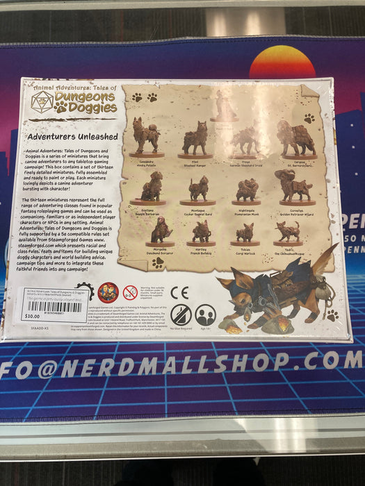 Animal Adventures Tales of Dungeons & Doggies- Adventurers Unleashed Pack (Sealed)