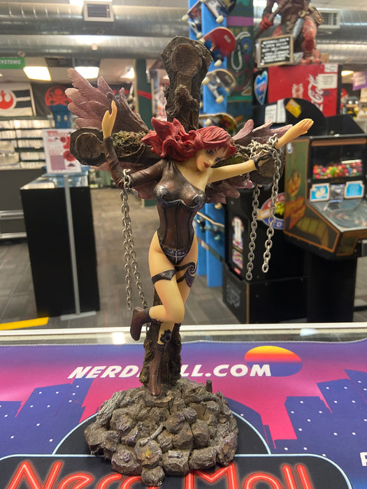 Myths & Legends Guardian of the Sword Statue - Chained Angel