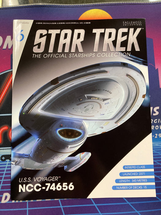 Star Trek Official Starships Collection USS Voyager NCC-74656