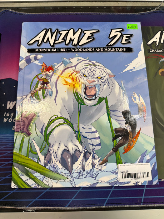 Anime 5E Monstrum Libri Woodlands and Mountains