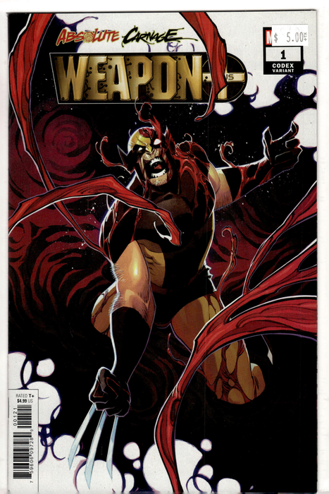 Absolute Carnage: Weapon Plus #1 (Codex Variant)