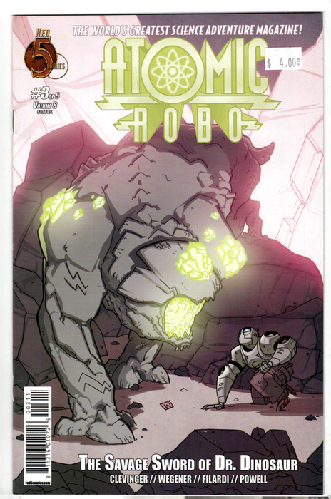 Atomic Robo – The Savage Sword of Dr. Dinosaur (Vol. 8) #3 (of 5)