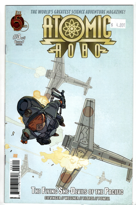 Atomic Robo – The Flying She-Devils of the Pacific (Vol. 7) #3 (of 5)