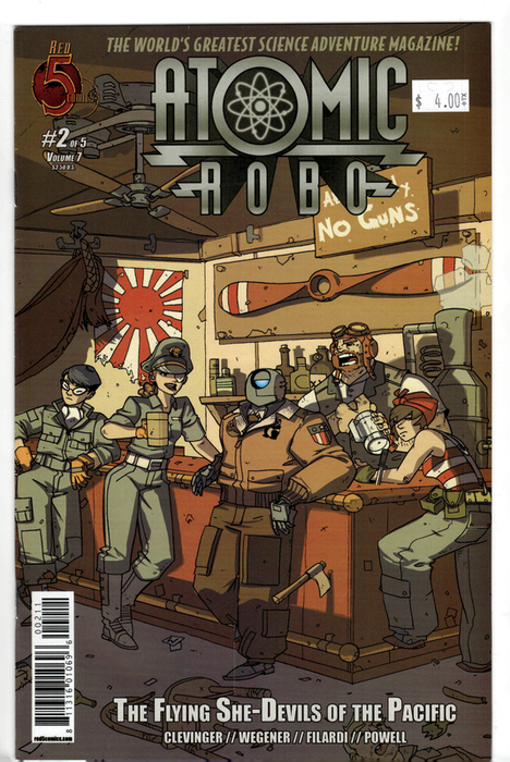 Atomic Robo: The Flying She-Devils of the Pacific #2