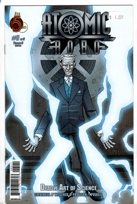 Atomic Robo: Deadly Art of Science #5