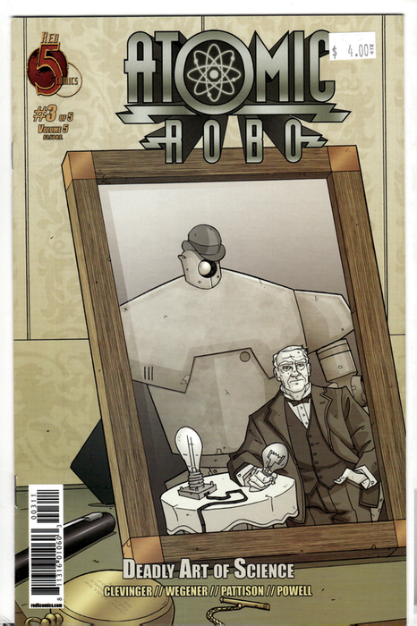 Atomic Robo: Deadly Art of Science #3
