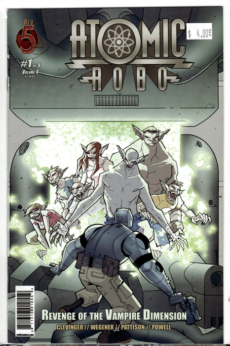 Atomic Robo: Revenge of the Vampire Dimension #1 (of 4)