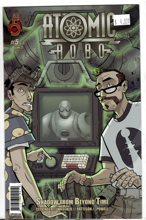 Atomic Robo: Shadow from Beyonf Time #5 (of 5)